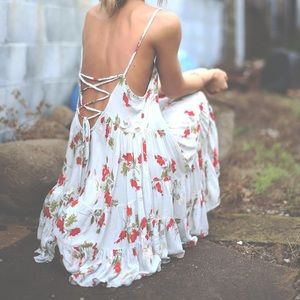 Free People Circle of Flowers Slip